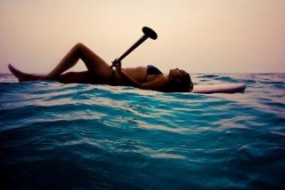 Descanso en la tabla